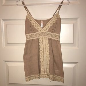 BOHO CHIC FLOWY CAMI SZ S